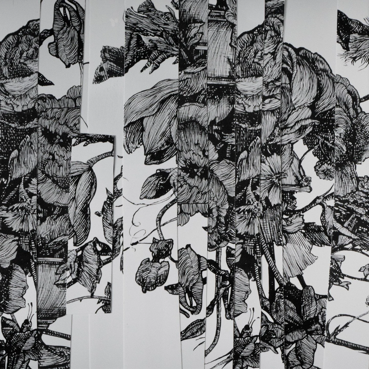 I'm always so happy to have my work included in the upcoming Teeny Tiny Trifecta show at @secondstreetgallery 🌟 Incredibly, this is the 7th Teeny Tiny at Second Street, and I have had work in every one so far!

"Arrangement #1-3" (8"x