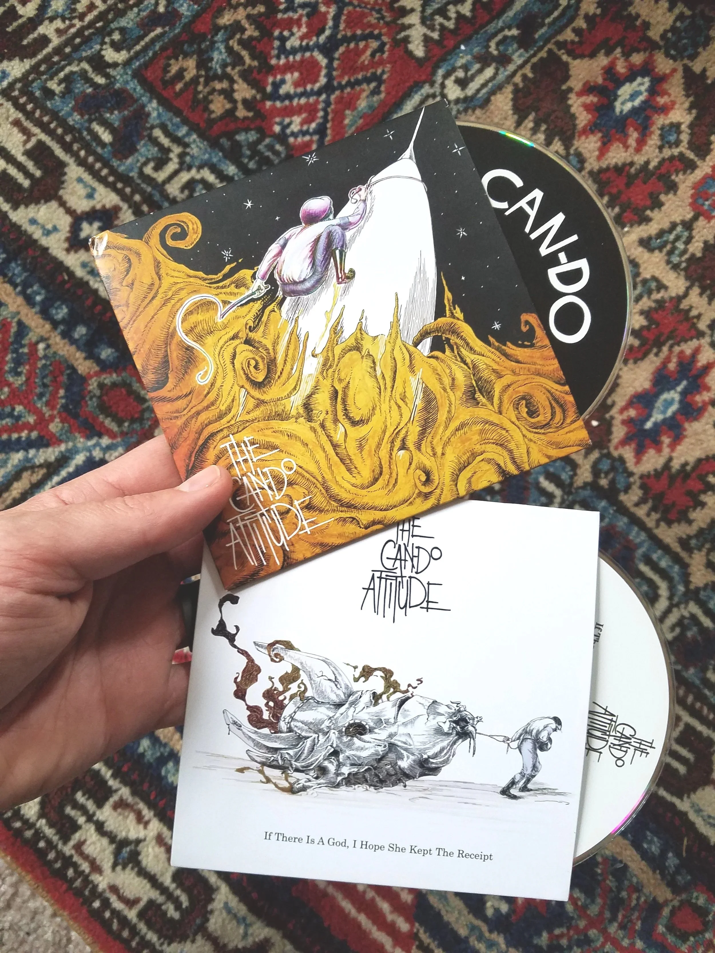 CD Packaging, Client: The Can-Do Attitude