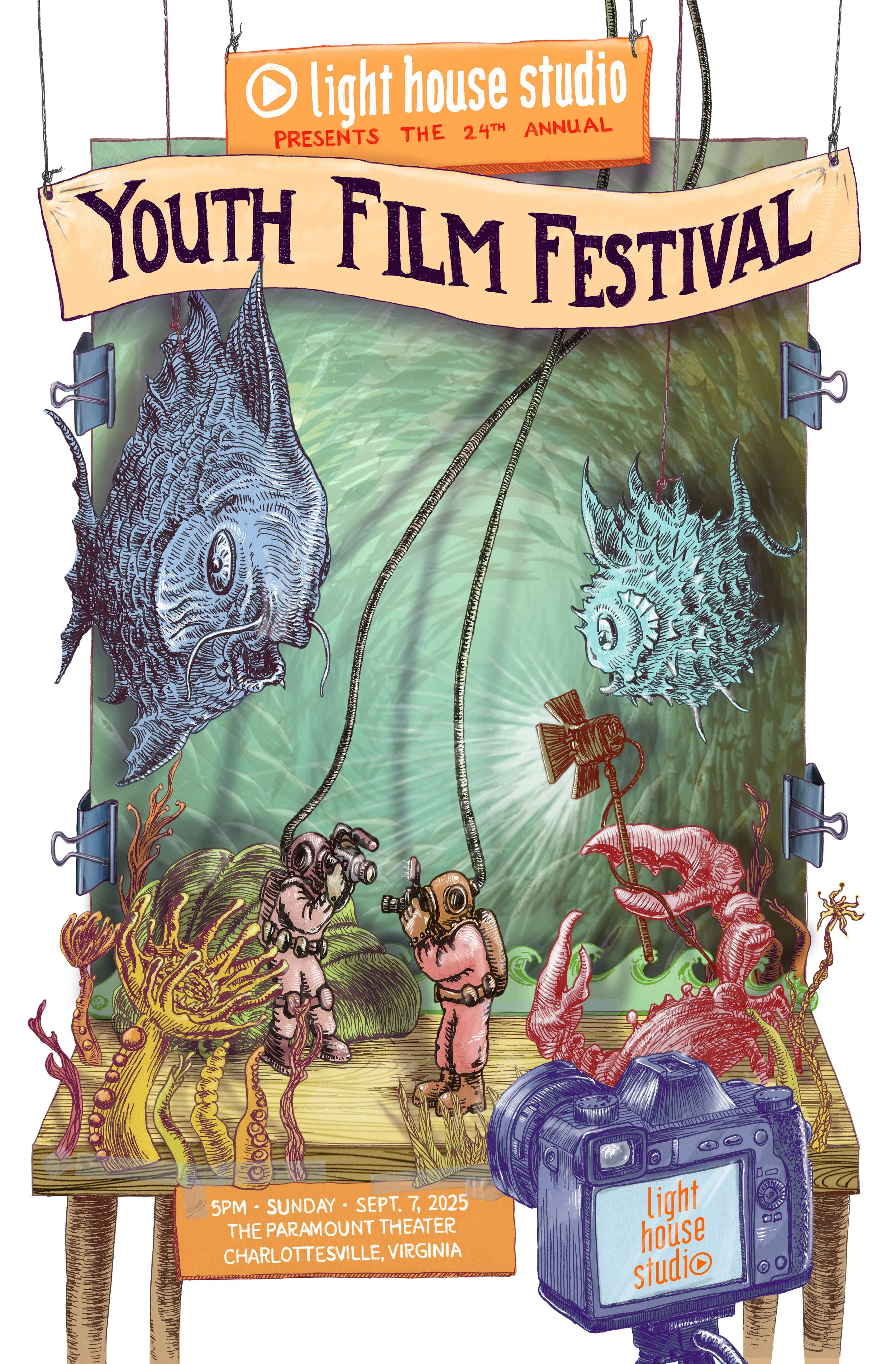Youth Film Festival, Paramount Theater, Cville, VA 2025