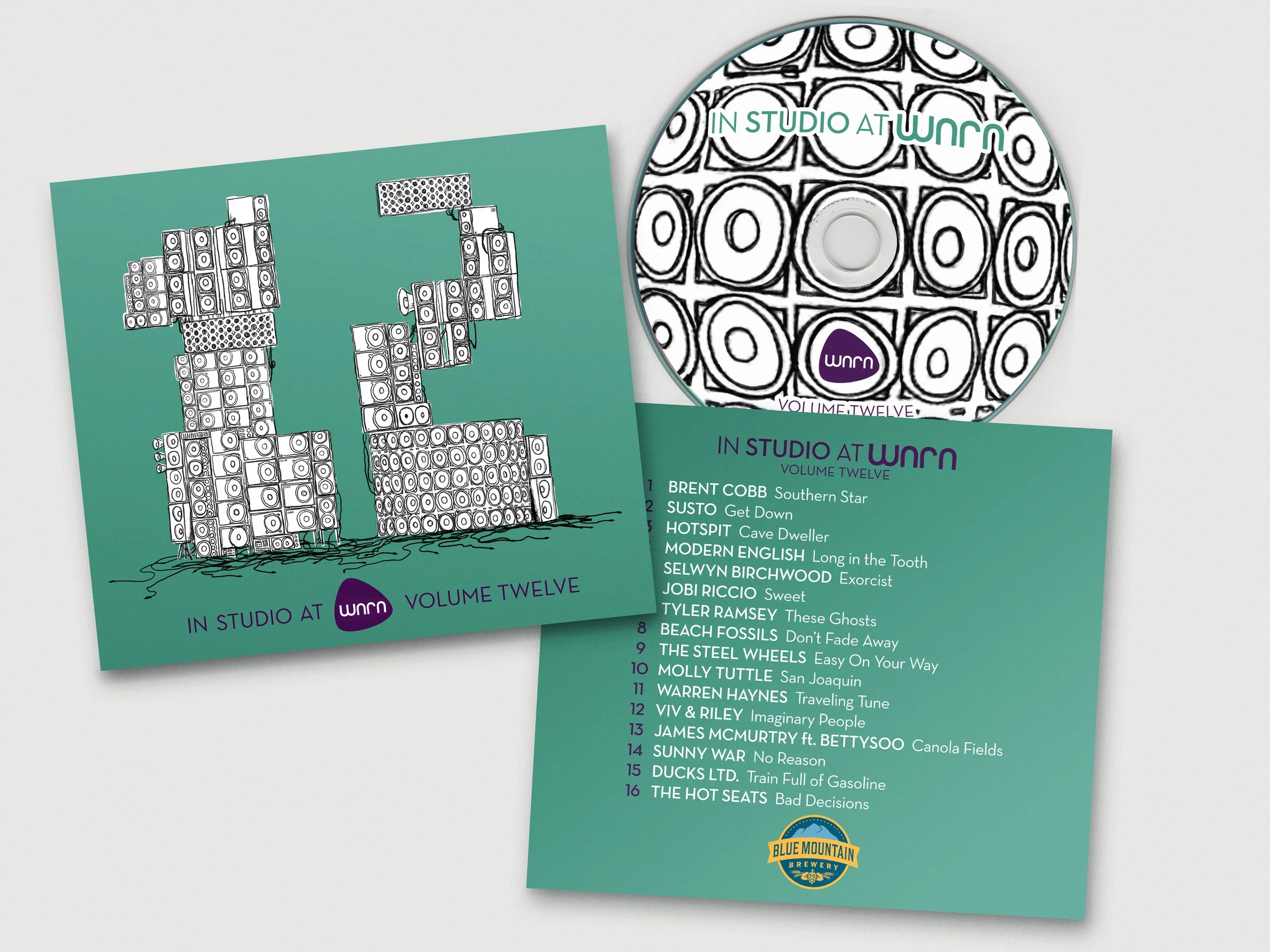 CD Packaging, Client: WNRN