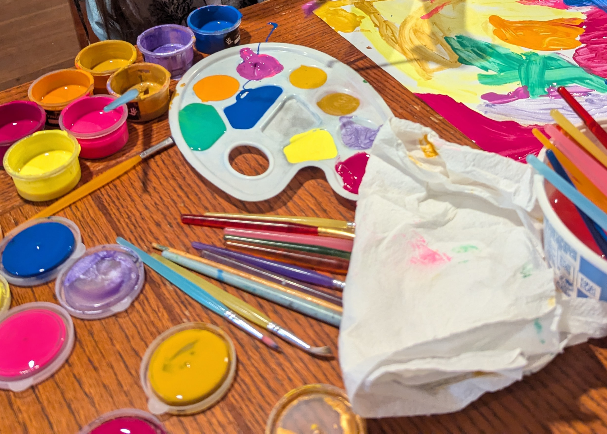 Art Unplugged: Upcycled Art Supplies