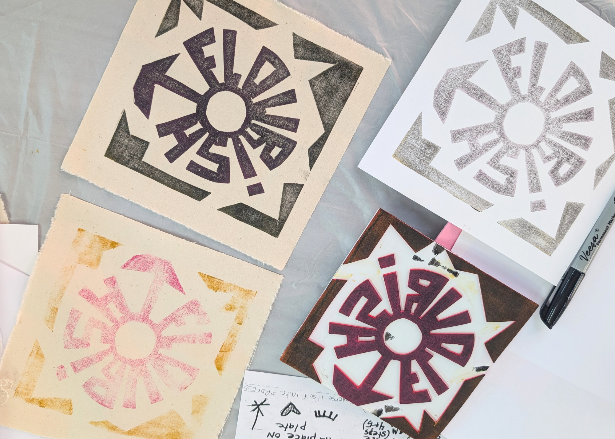 Art Unplugged: Linoprint