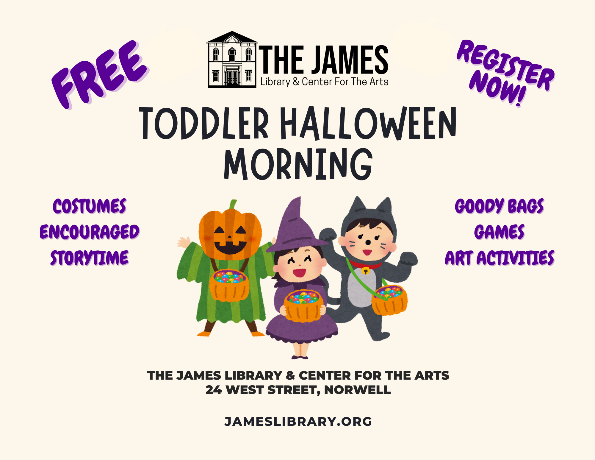 Toddler Halloween Morning