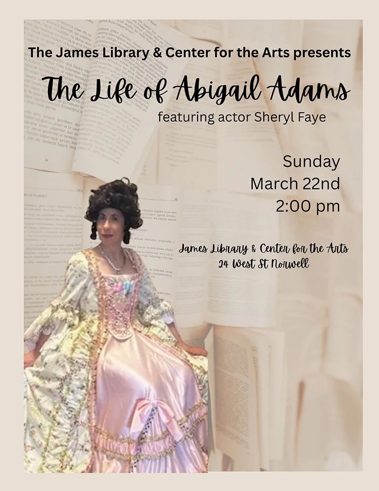 Actress Sheryl Faye Presents as Abigail Adams&nbsp;