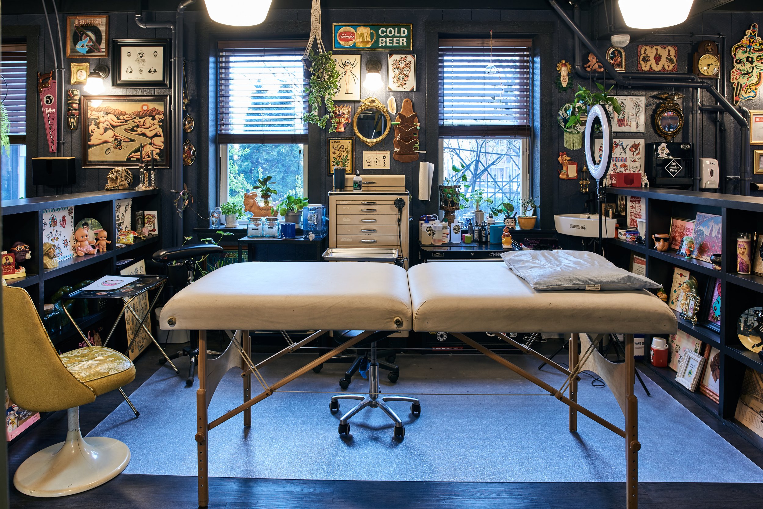 Inside Brass &amp; Briar Studios - A Tattoo and Piercing Shop in Portland, Maine