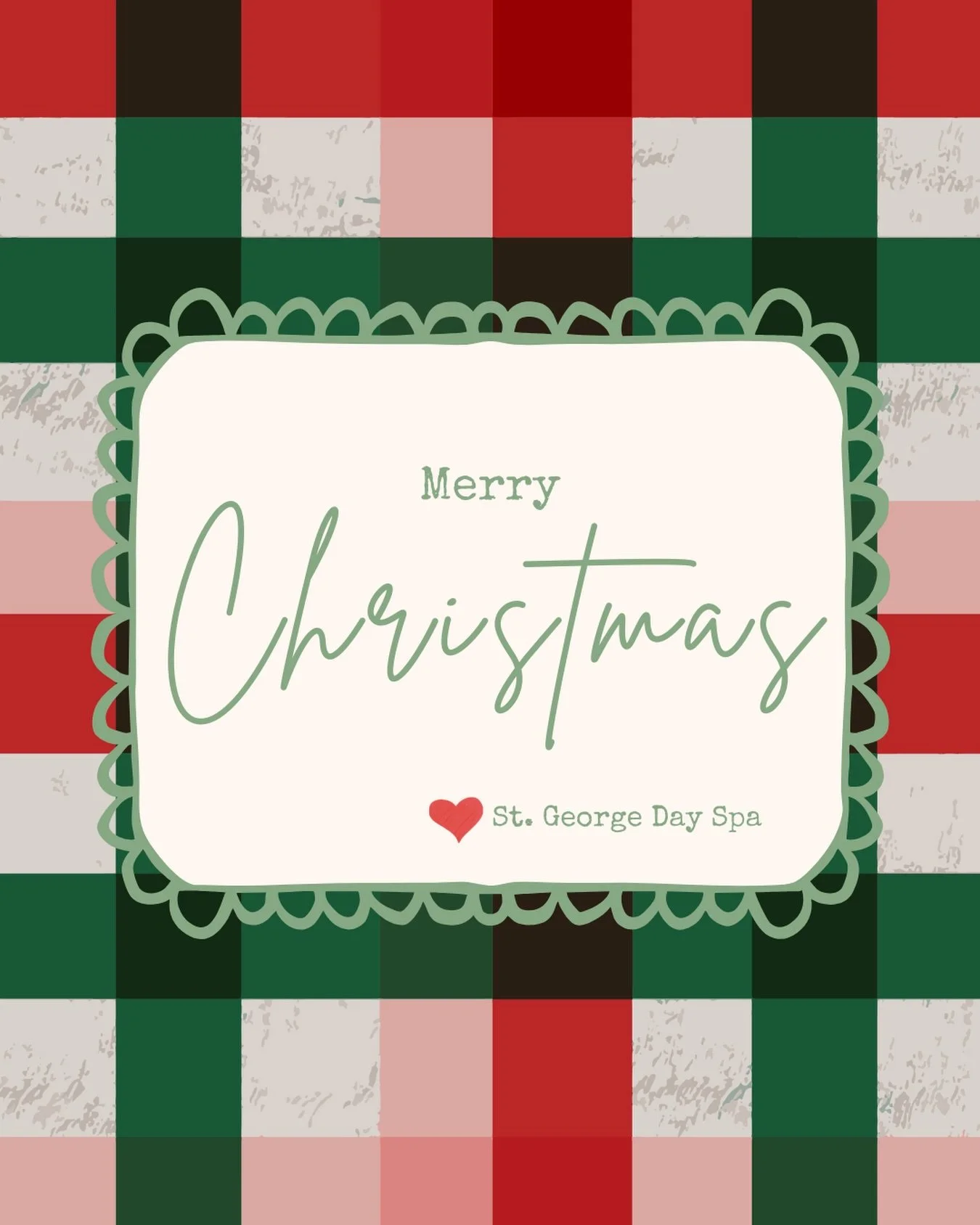 Wishing you and yours a very Merry Christmas❤️

Happy holidays from your spa family!