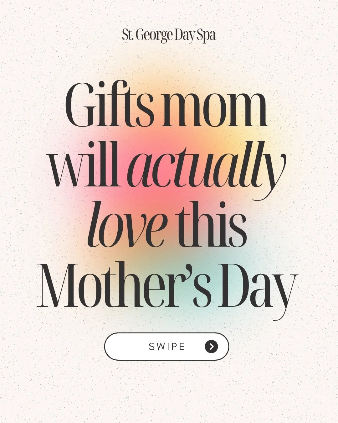 No more gifts going unused, untouched or forgotten. We've got Mother's Day COVERED this year!💐

Stop by the spa to grab your ultimate Mother's Day gift (or our limited time special👀)

Let us know which gift YOU would choose!