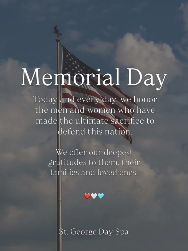 Remembering the reason for this long holiday weekend🇺🇸

#stgeorgeutah #stgeorgedayspa #visitstgeorge #explorestgeorge