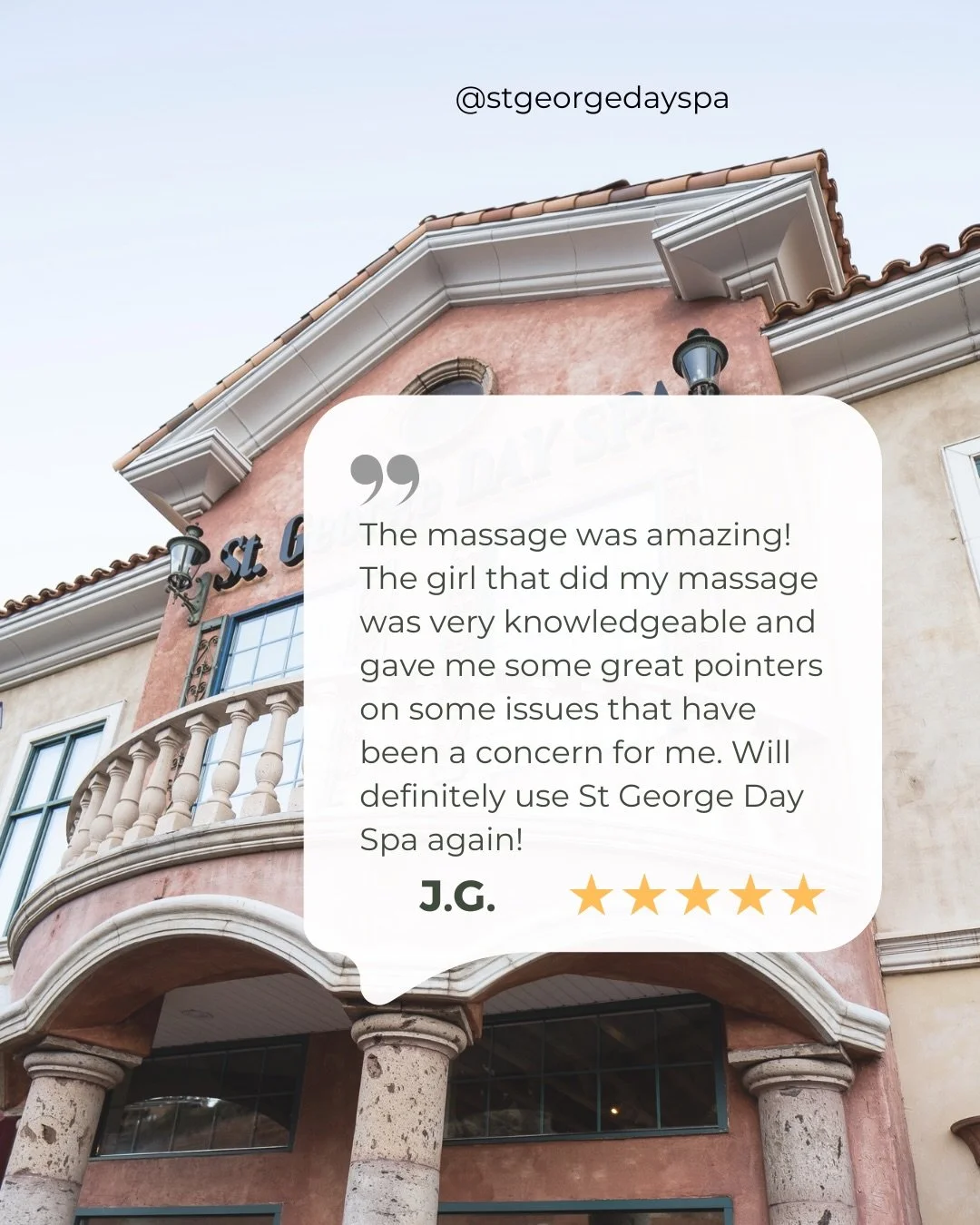 So so grateful for our amazing Guests taking the time to leave these  reviews for our providers and staff!⭐️

Schedule YOUR five star spa experience now through the 🔗 in our bio, or by calling our Guest Service Team at 435-986-3841

See you at the s