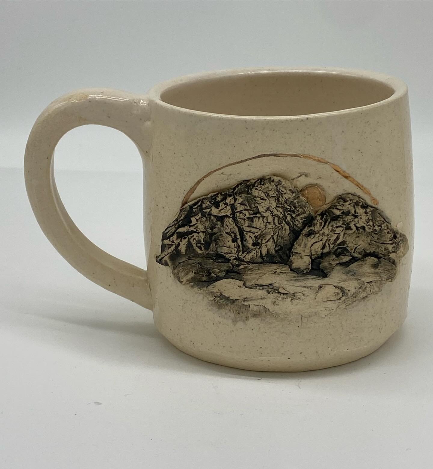 Mountain Mug with Gold