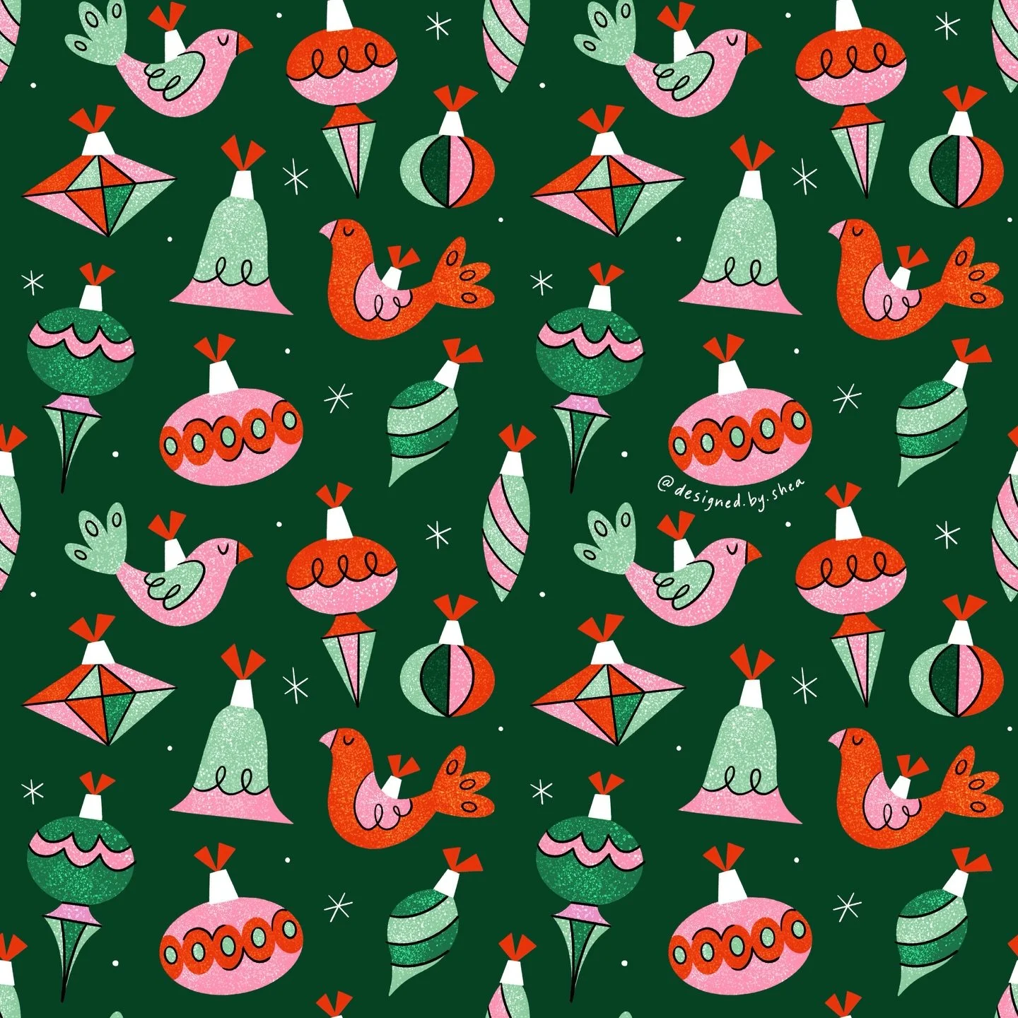 Hope everyone has been having a whimsical &amp; sparkly holiday season! It&rsquo;s been magical getting to give my daughter, Josephine, her 1st Christmas. In between everything, I&rsquo;m still finishing out some art for the #frostyandfestive2025 dra