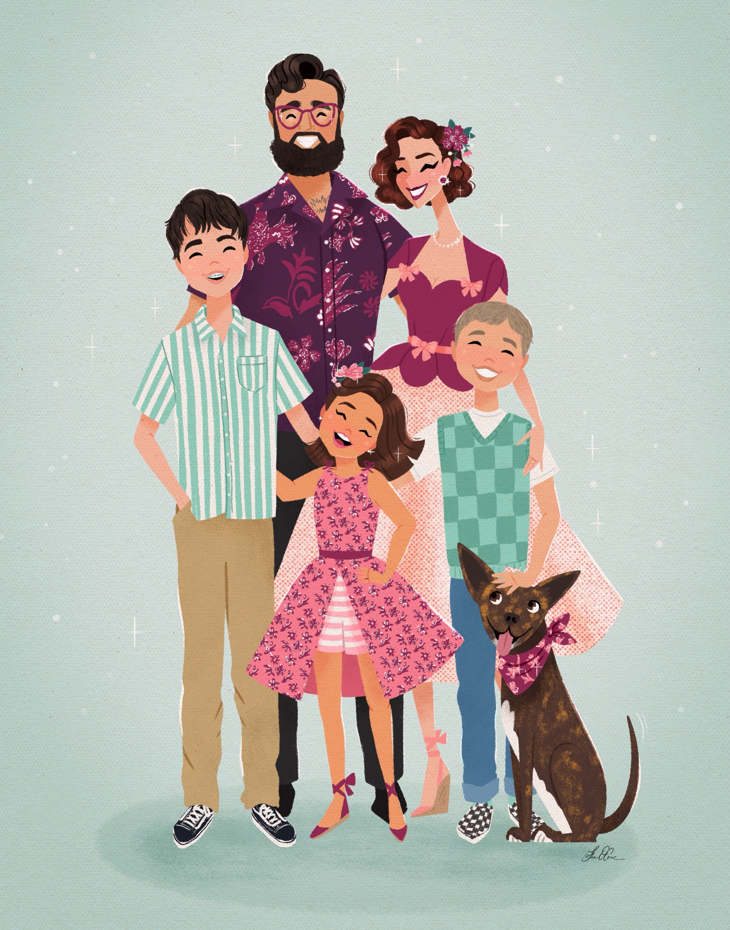 I&rsquo;m wrapping up my latest batch of commissions in preparation to reopen them on Friday, September 4th at 1pm EST! From family portraits to pet portraits and more, it&rsquo;s an honor to create these keepsakes for you darlings. If you&rsquo;re t