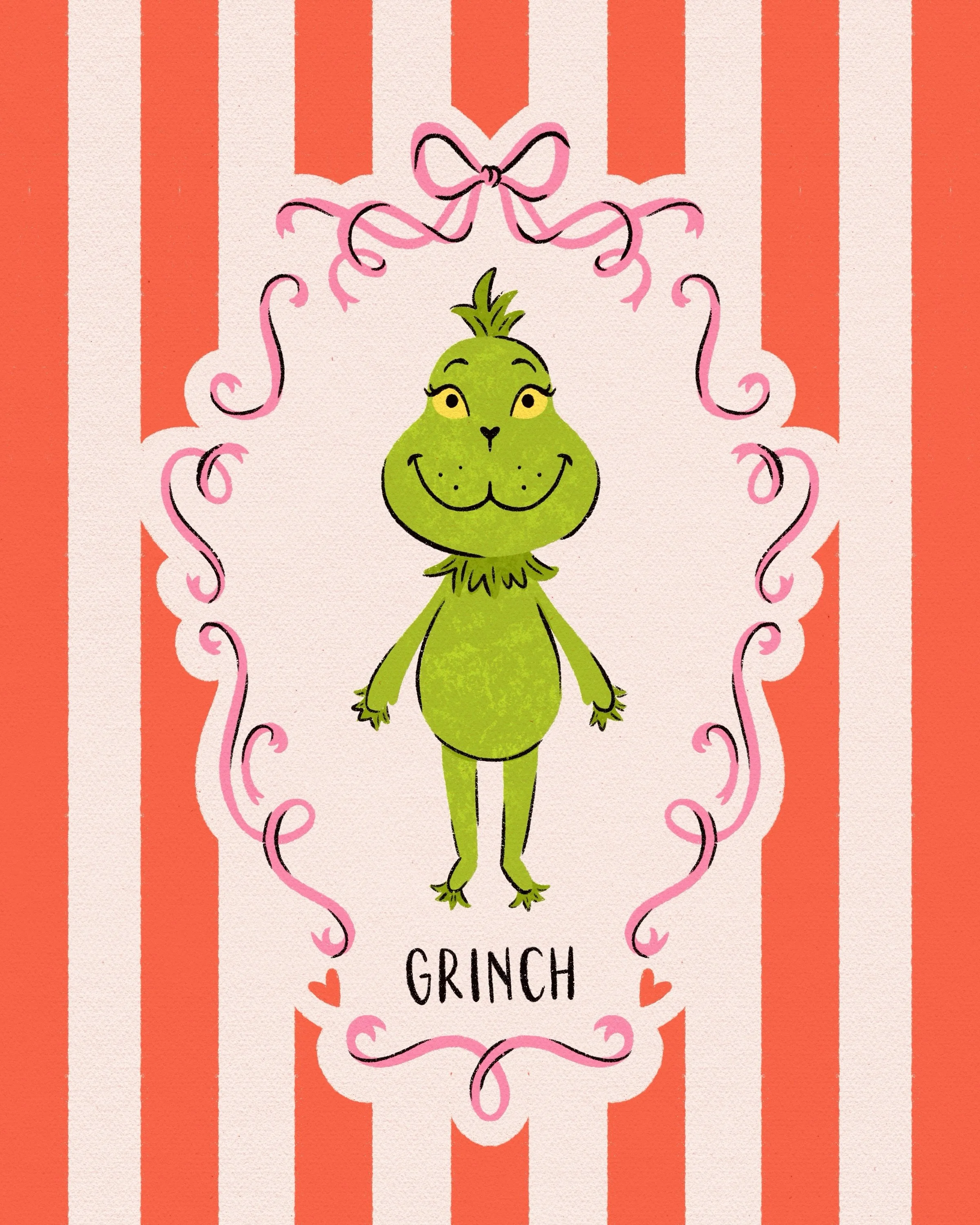 Before offering stuffie commissions, I needed to complete the ultimate challenge of making Mr. Grinch&mdash;my daughter&rsquo;s favorite stuffie&mdash;cute. See the next images to see this sinister little stuffie. The one of him poking outta my pants
