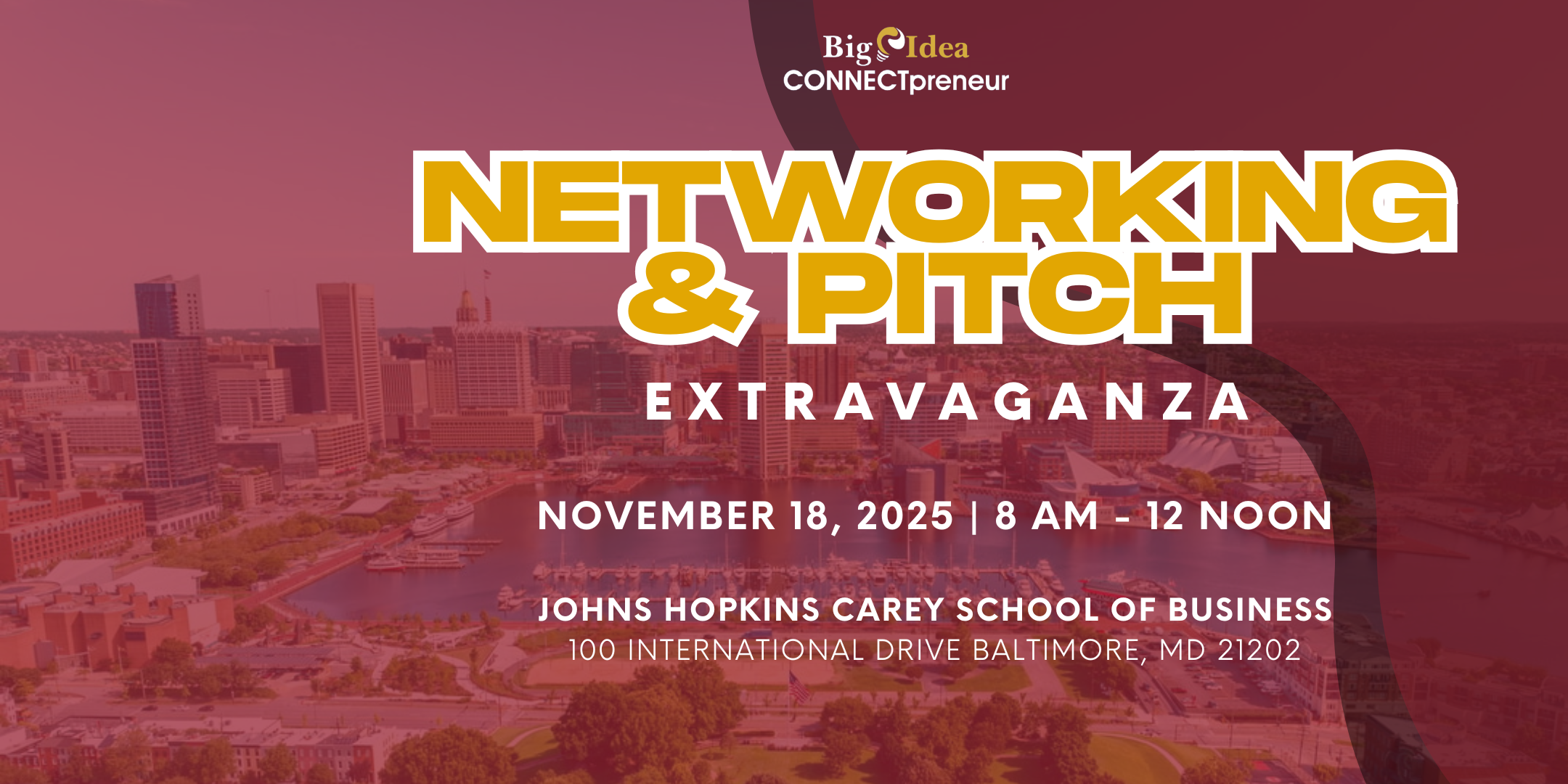 Big Idea CONNECTpreneur Baltimore Forum - Nov 18 IN PERSON