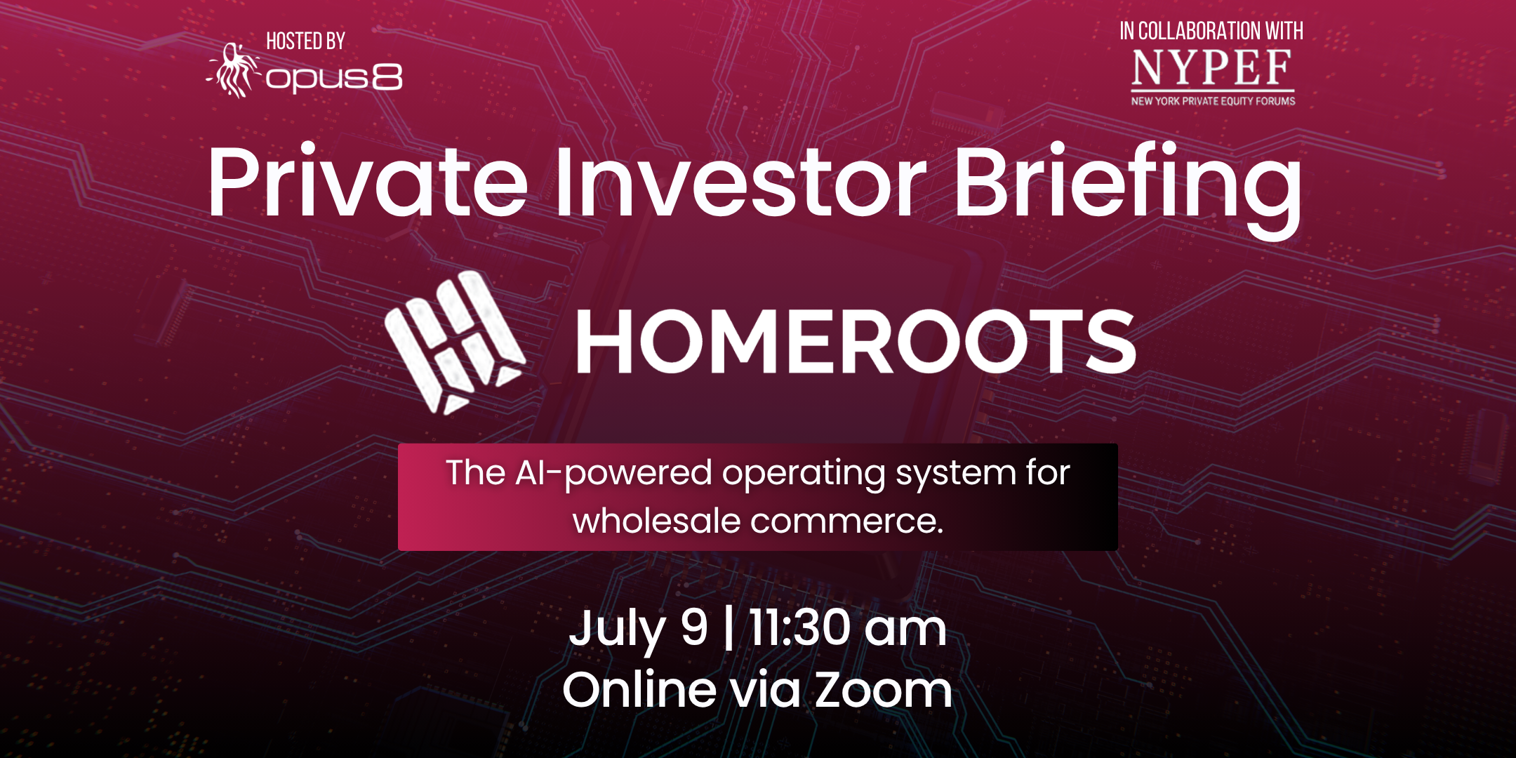 HomeRoots Virtual Private Investor Briefing