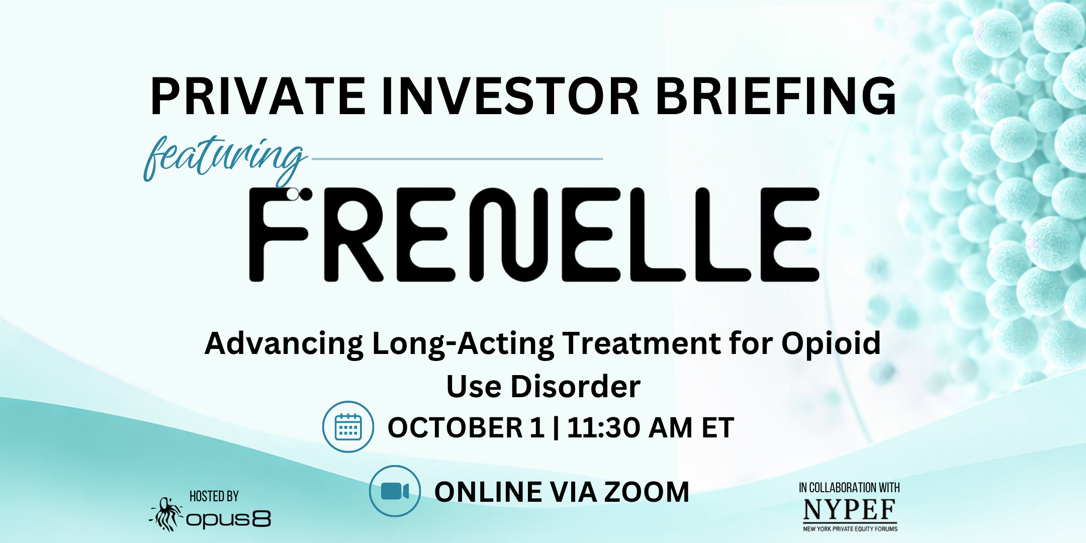 Frenelle Private Investor Briefing - Virtual