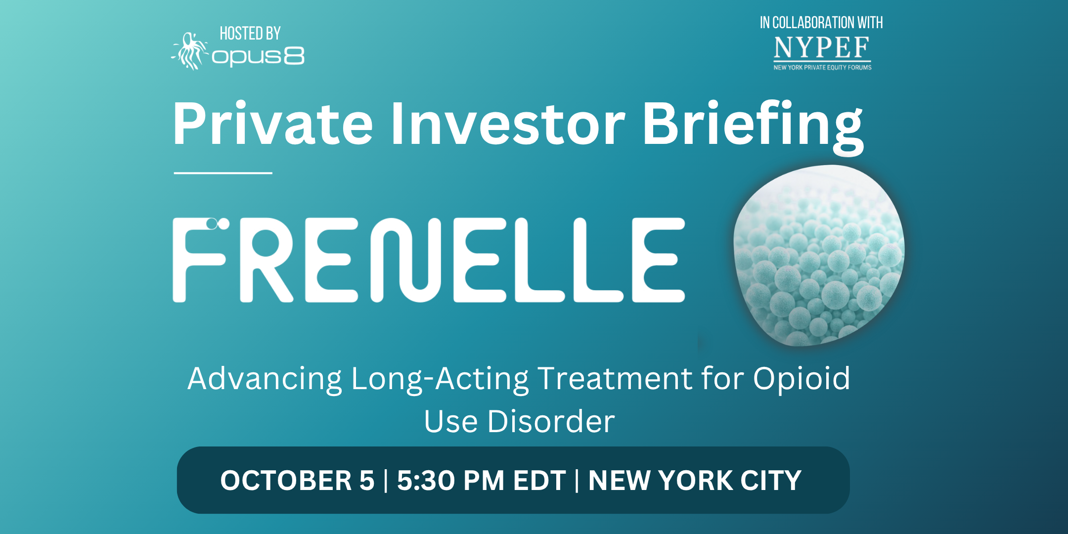 Frenelle Private Investor Briefing - NYC