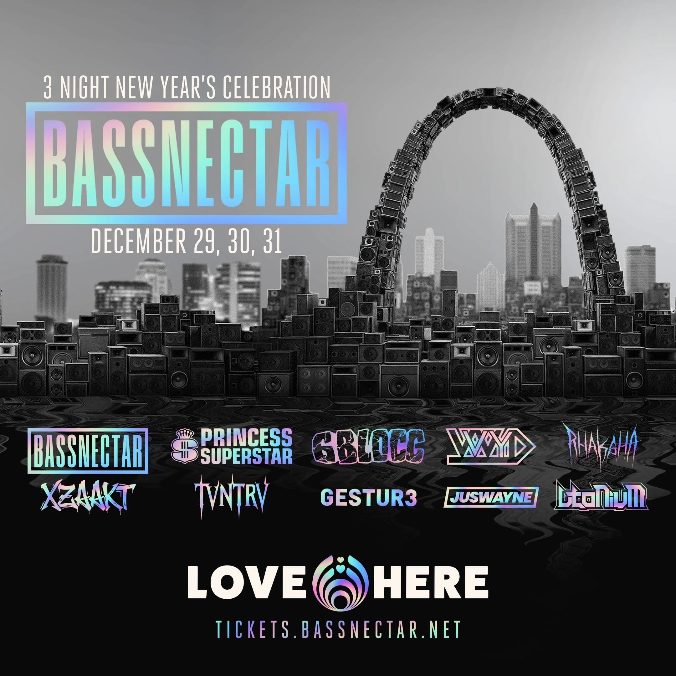 Day 3 - A New Years Celebration With Bassnectar: Love Here