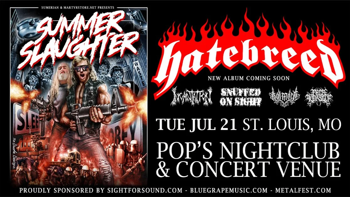 Hatebreed: SUMMER SLAUGHTER TOUR 2026