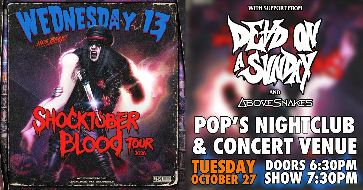 Wednesday 13: The Shocktober Blood Tour
