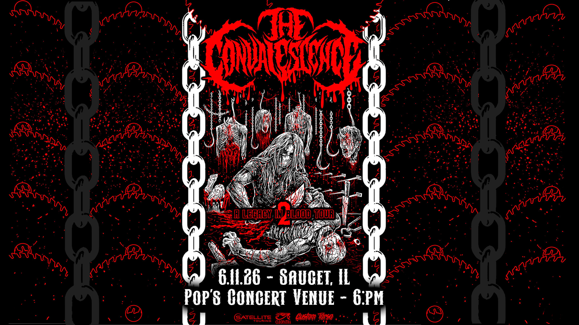 The Convalescence: A Legacy In Blood Tour 2