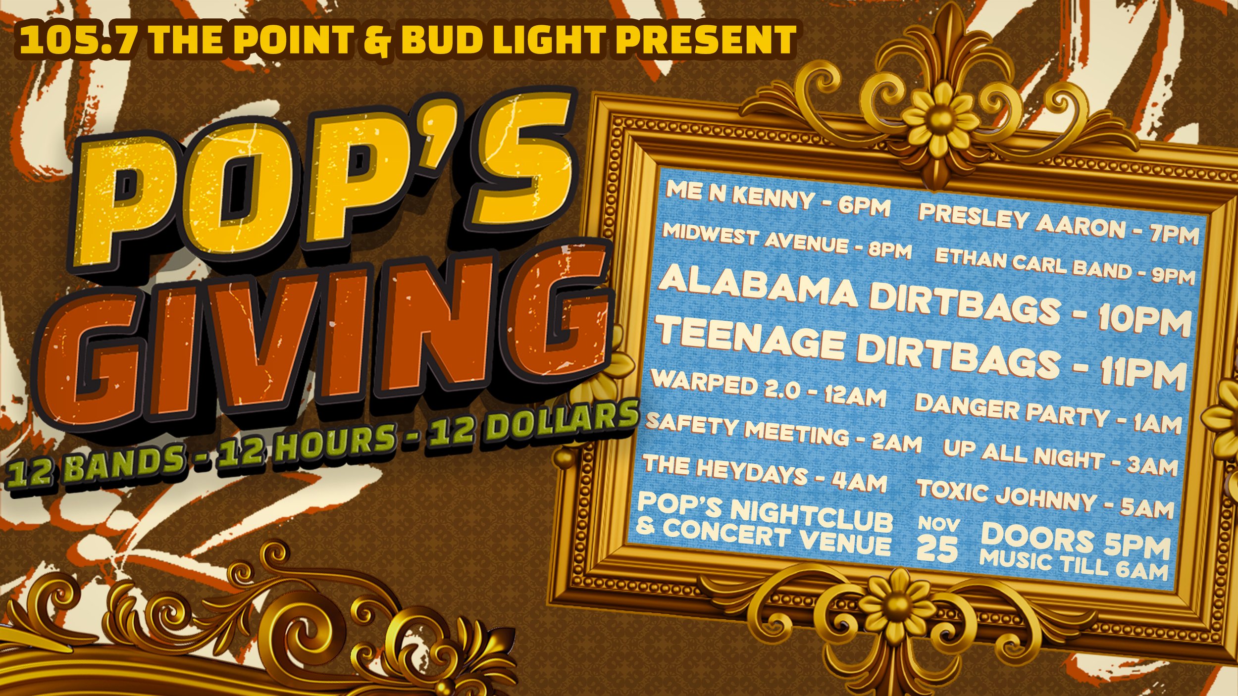 105.7 The Point Presents: Popsgiving 2026