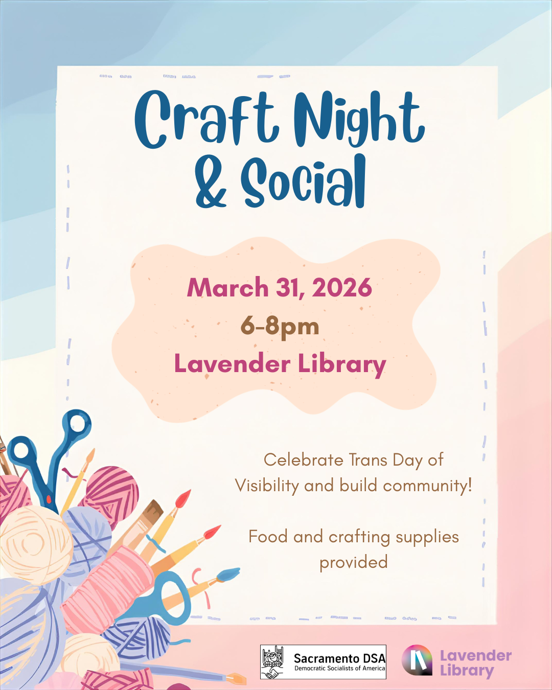 Craft Night &amp; Social