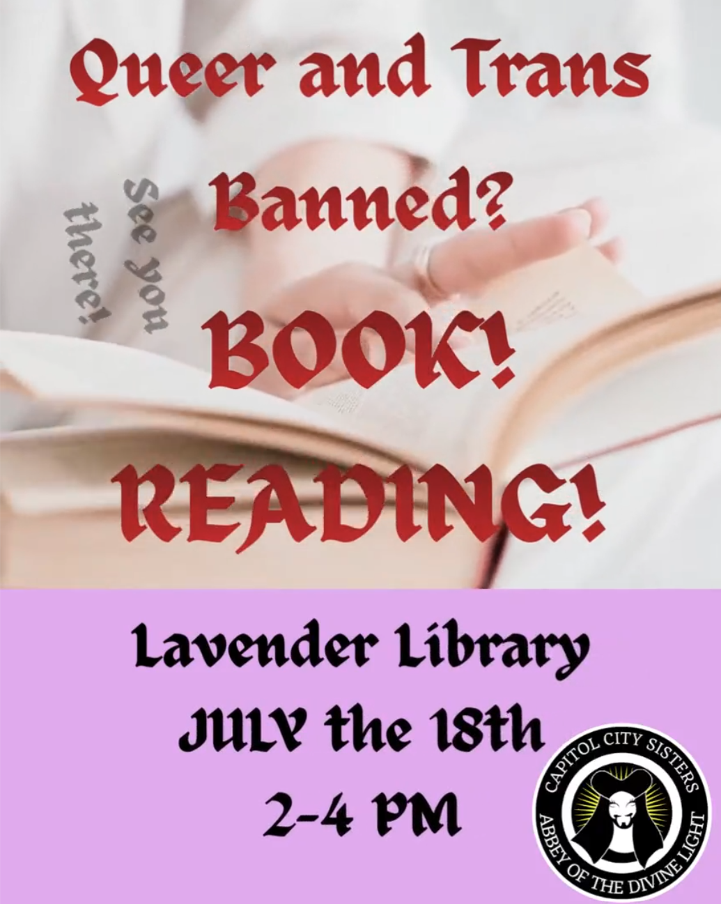 Queer &amp; Trans Banned Book Reading