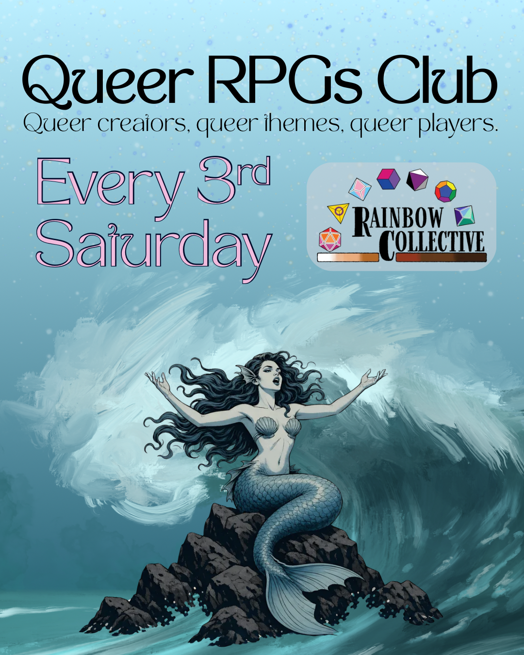 Wildflower Apiary, a Queer Role Playing Games (RPG) club