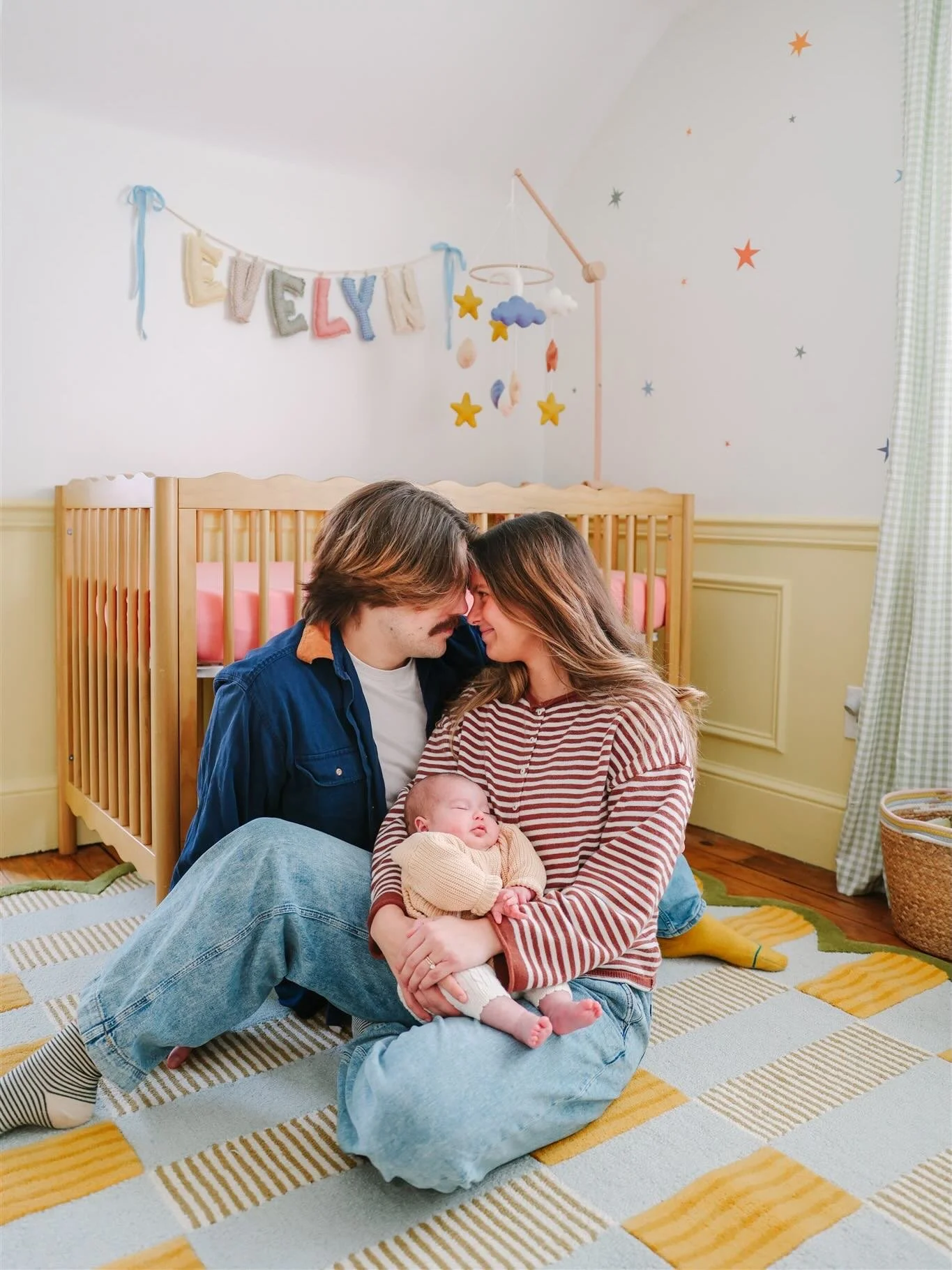 one of my favorite newborn sessions to date &mdash; lil miss Evy B 💫💖