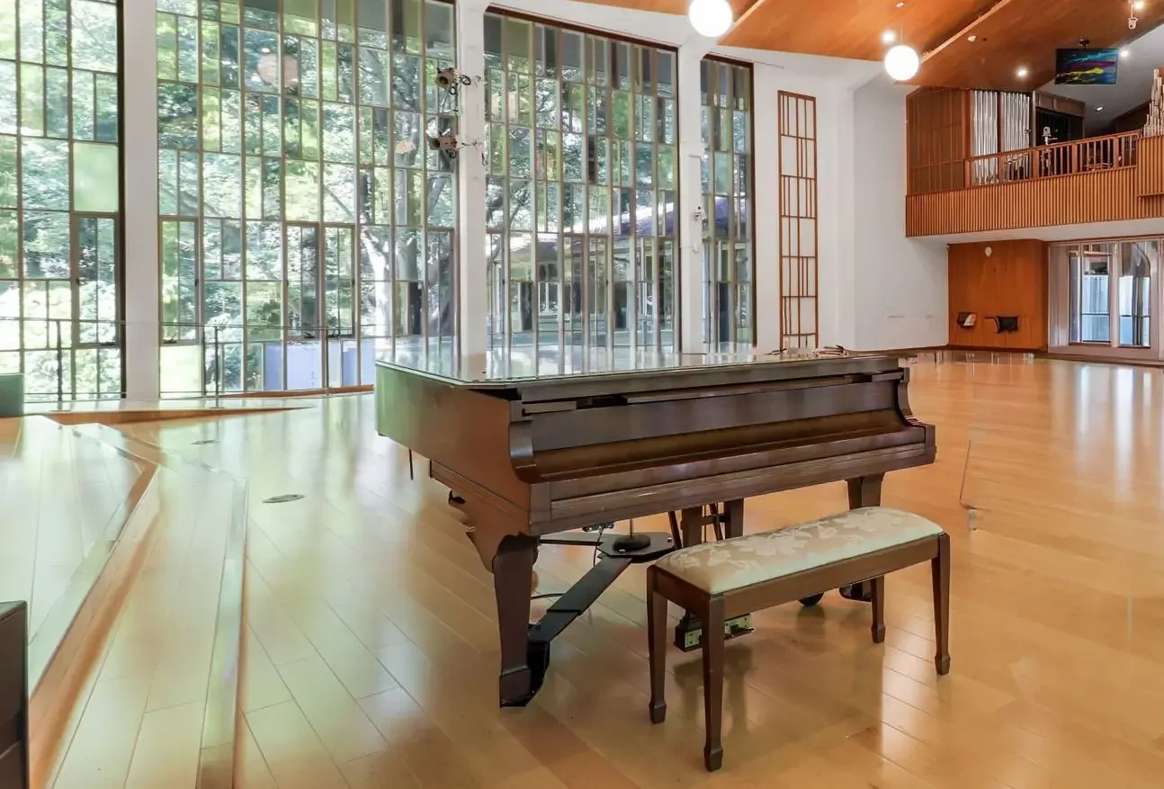 Piano in Main Sanctuary