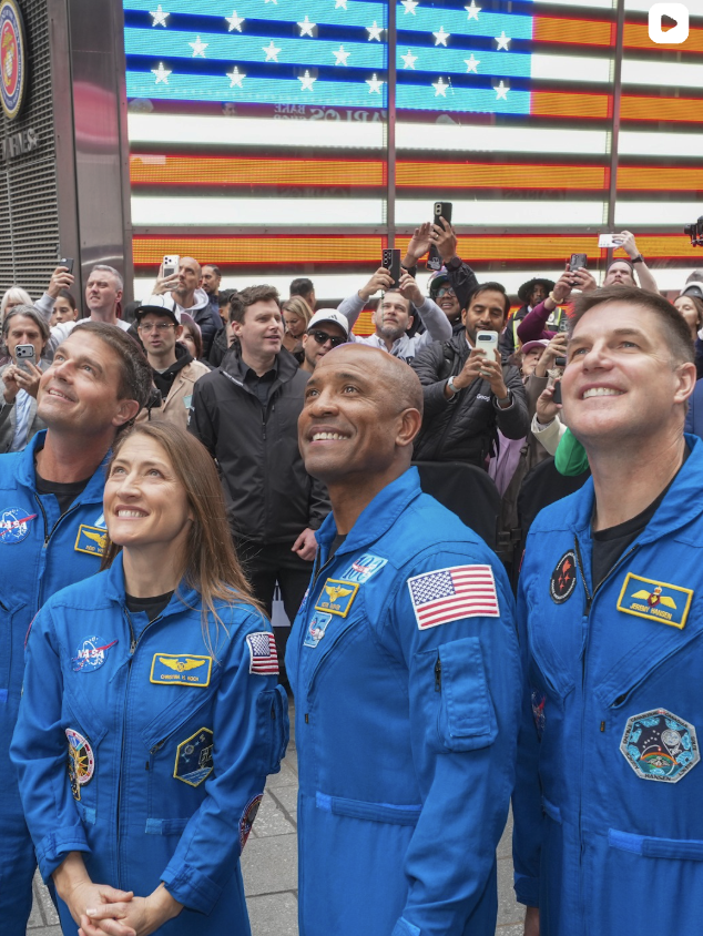 NASA Artemis II Astronauts - MarketSite Celebration