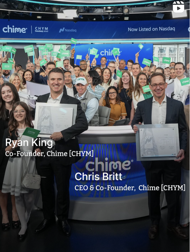Chime - IPO Client, Executive Social Interview
