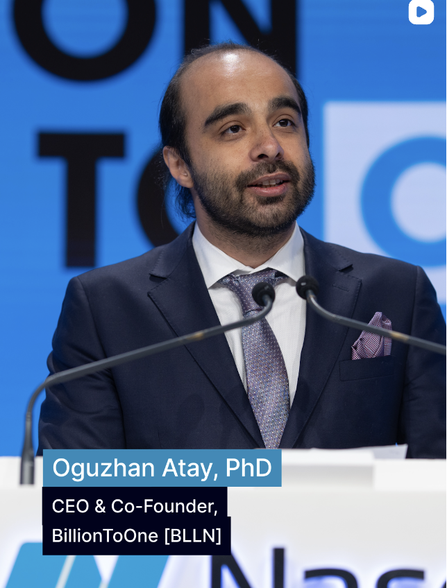 BillionToOne - IPO Client, CEO Interview