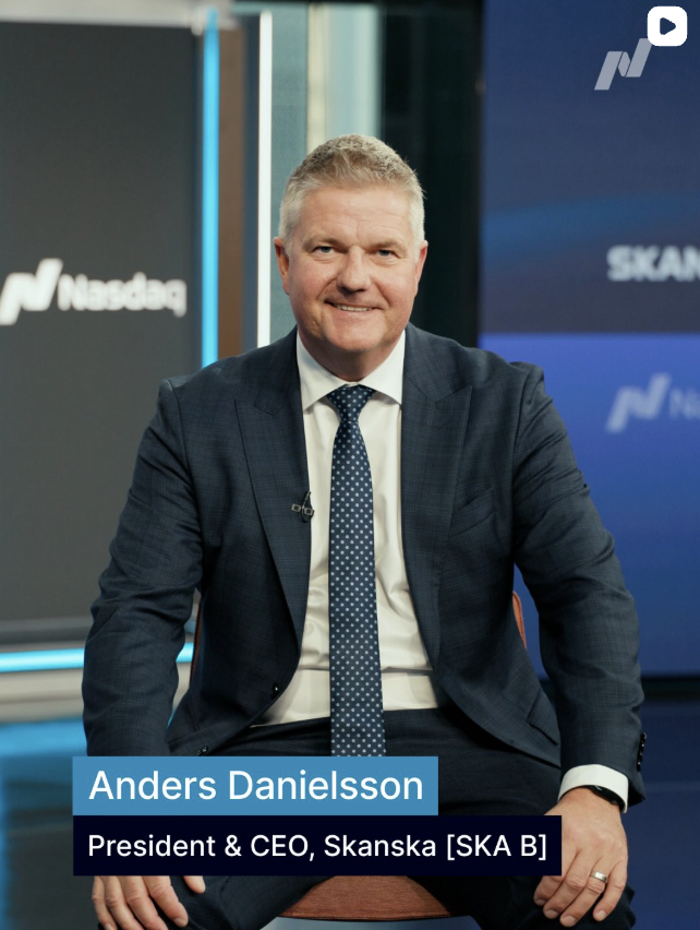 Skanska - IPO Client, CEO Interview