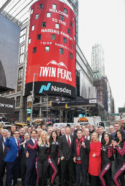 Twin Peaks Hospitality - IPO Client