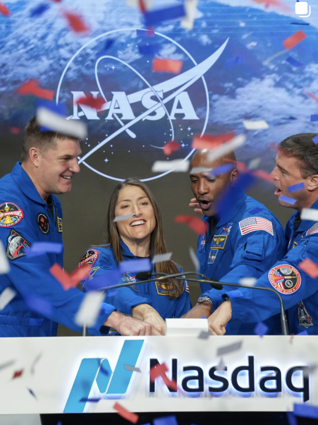 NASA Artemis II Astronauts - MarketSite Celebration