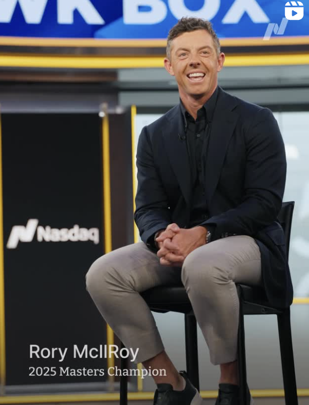 Rory McIlroy - Nasdaq hosted visit