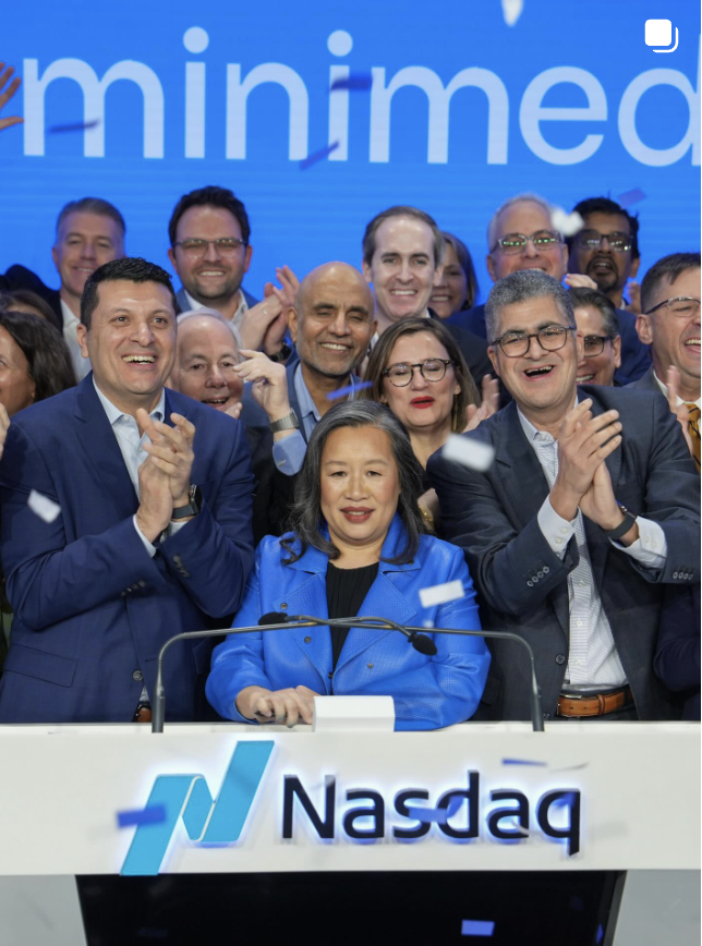 MiniMed - PO Celebration & CEO Interview