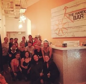 Pact + The Handle Bar: Boston Blogger Spinning Party