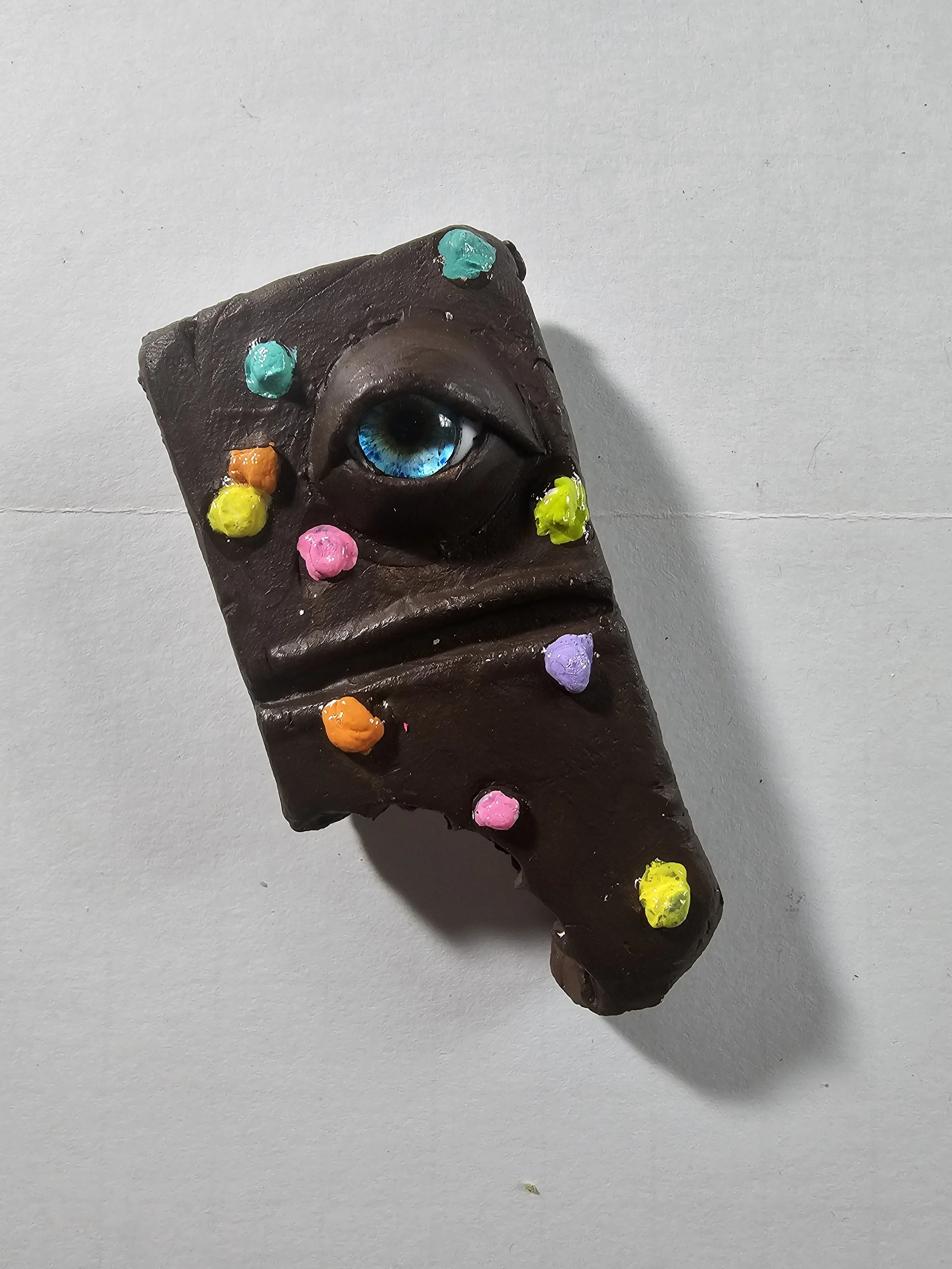 Bitten Space Brownie - Magnet