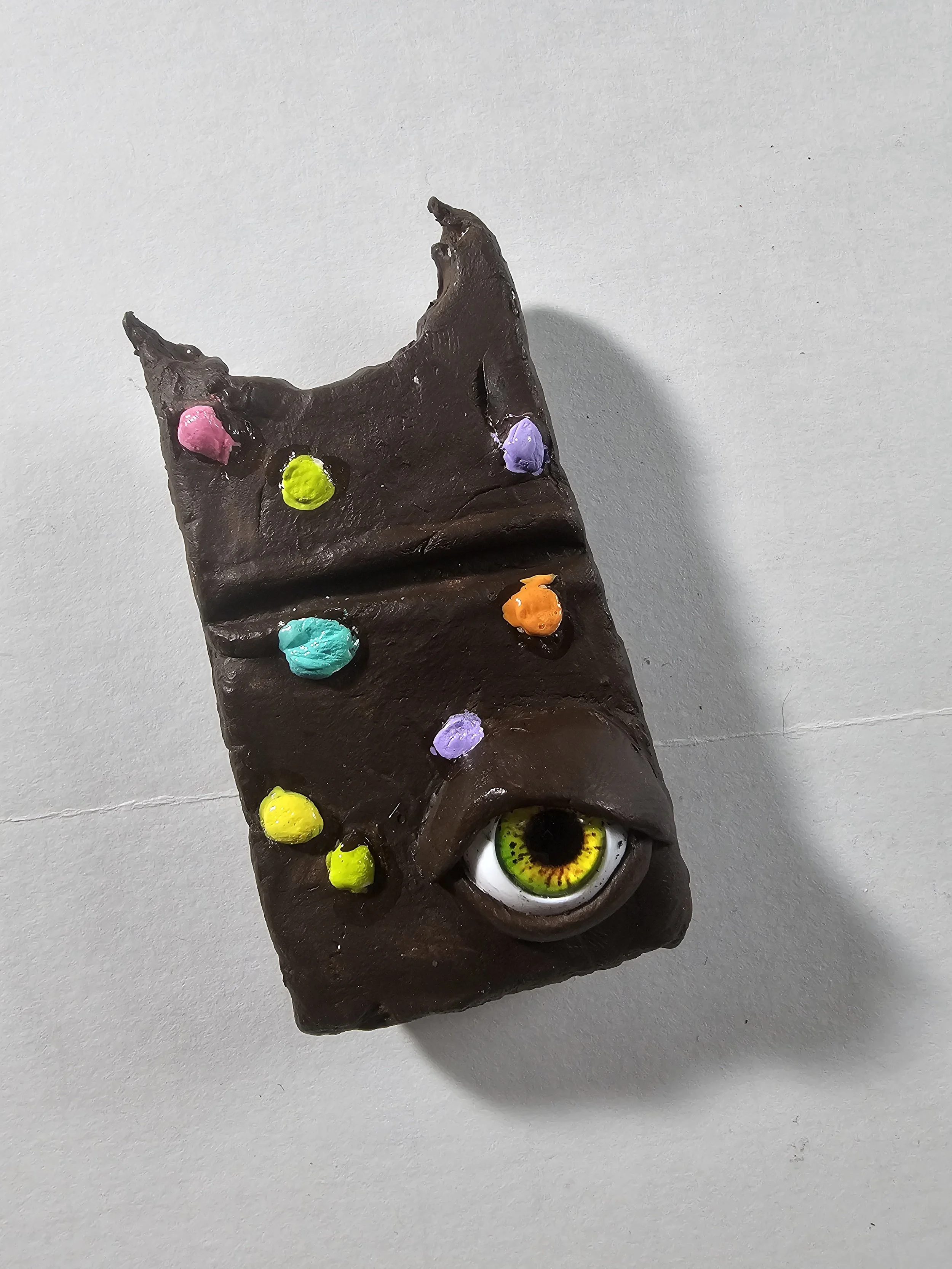 Bitten Space Brownie - Magnet