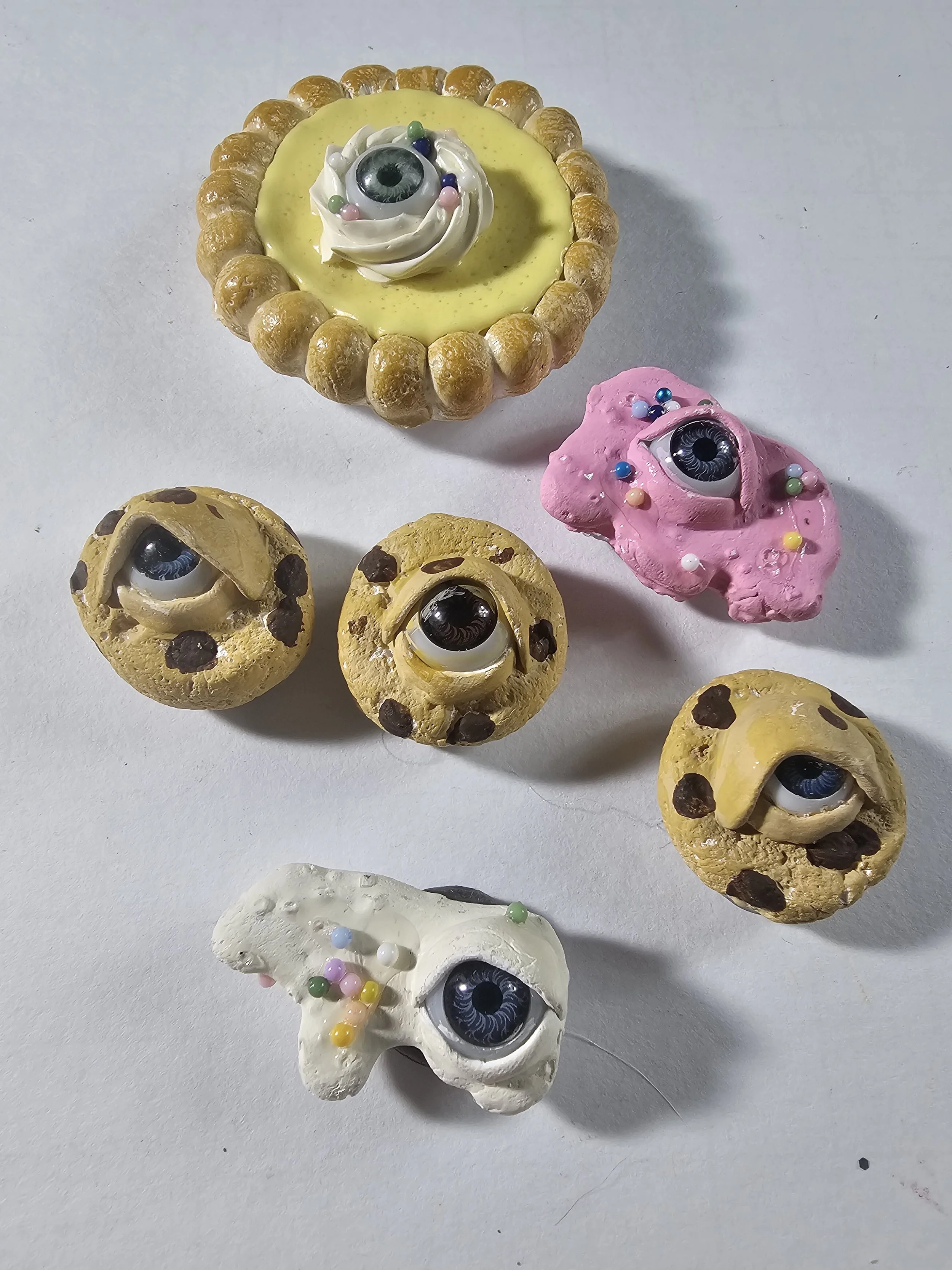 Assorted Cookies and Tart - Magnet Set