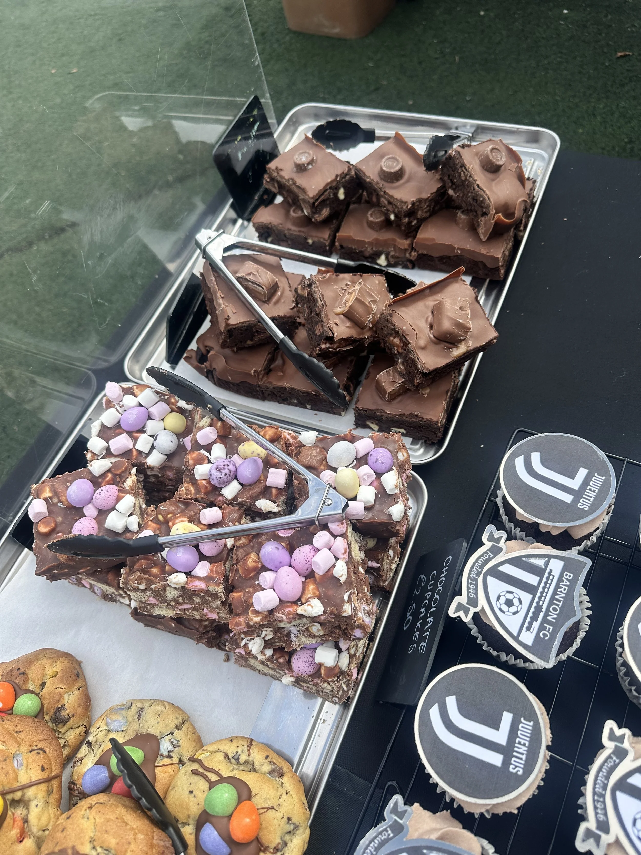 A range of home-baked goods from Merryfall Cakes Wholesale range