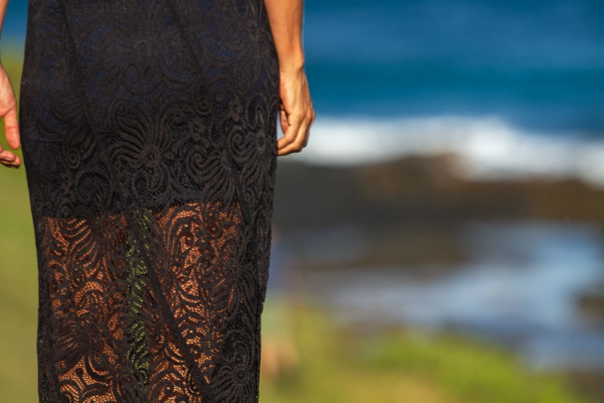 Queen of the Nile Dress in Black Lace-XL AUTUMN TENEYL Queen of the Nile Dress in Black Lace-XL AUTUMN TENEYL
