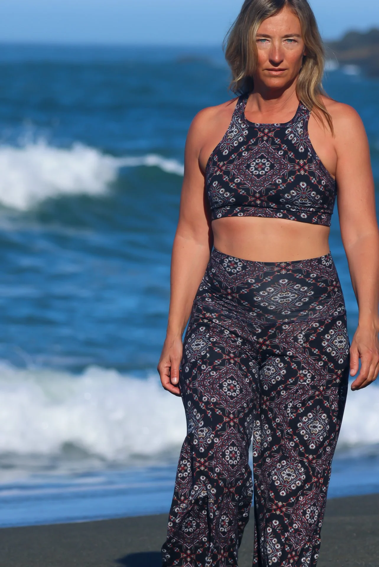 Taro Bra Top Ebony Sparks