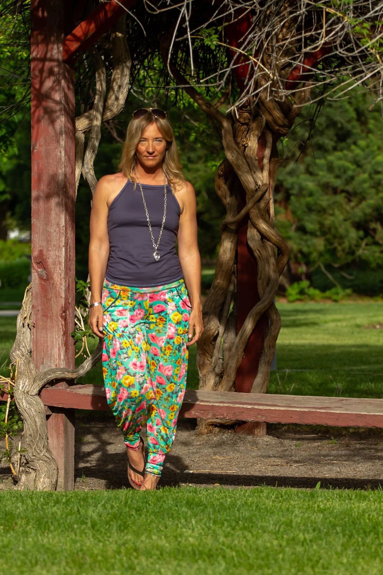 Warrior Tank in Grey