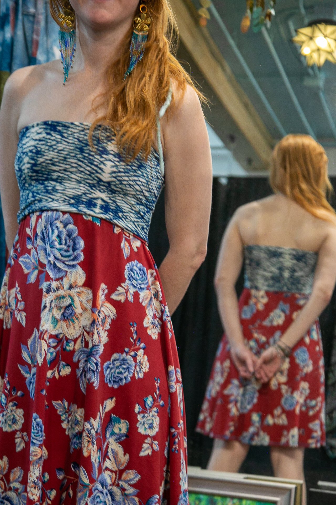 Anahola Dress in Americana