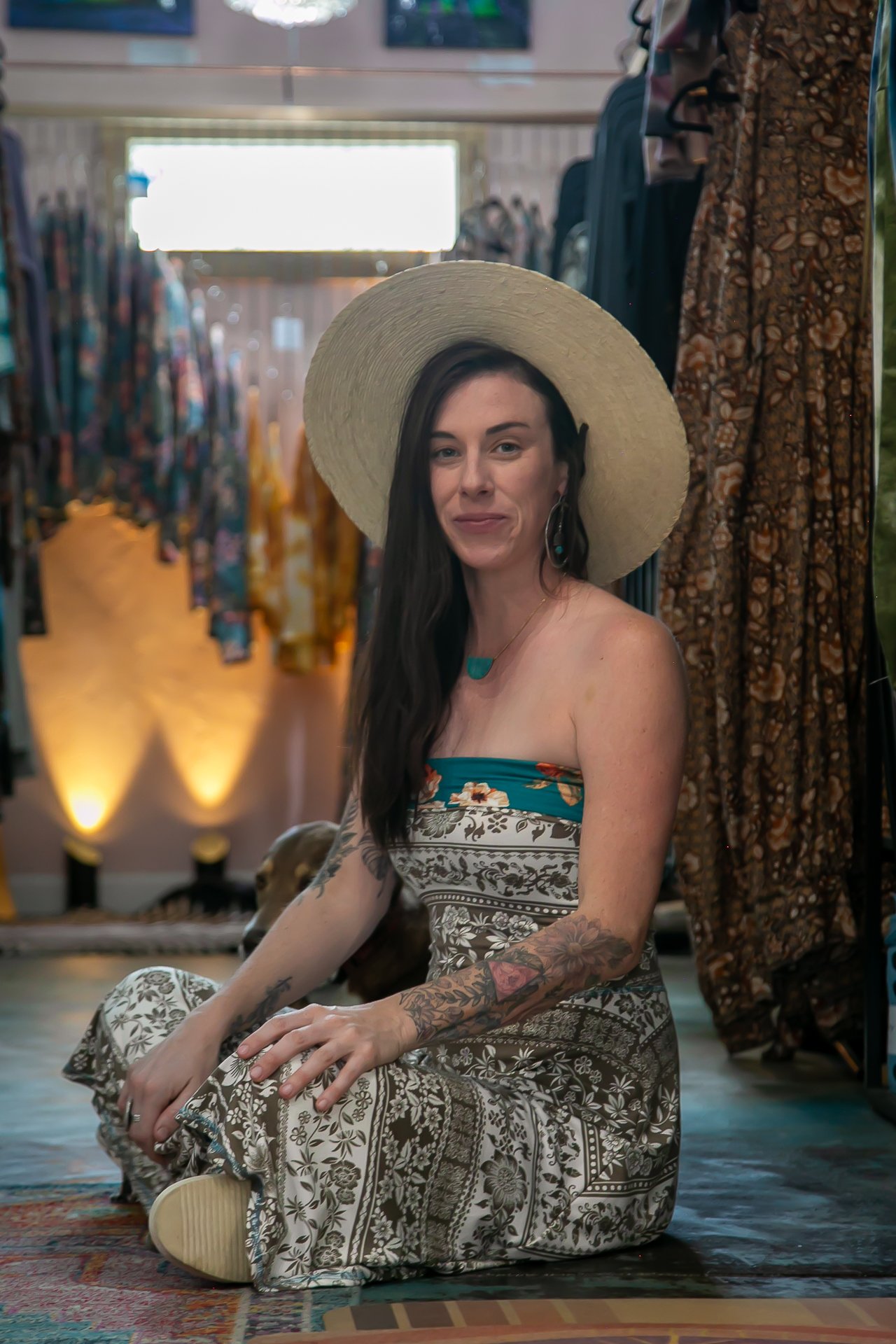 Anahola Dress in Desert Dream