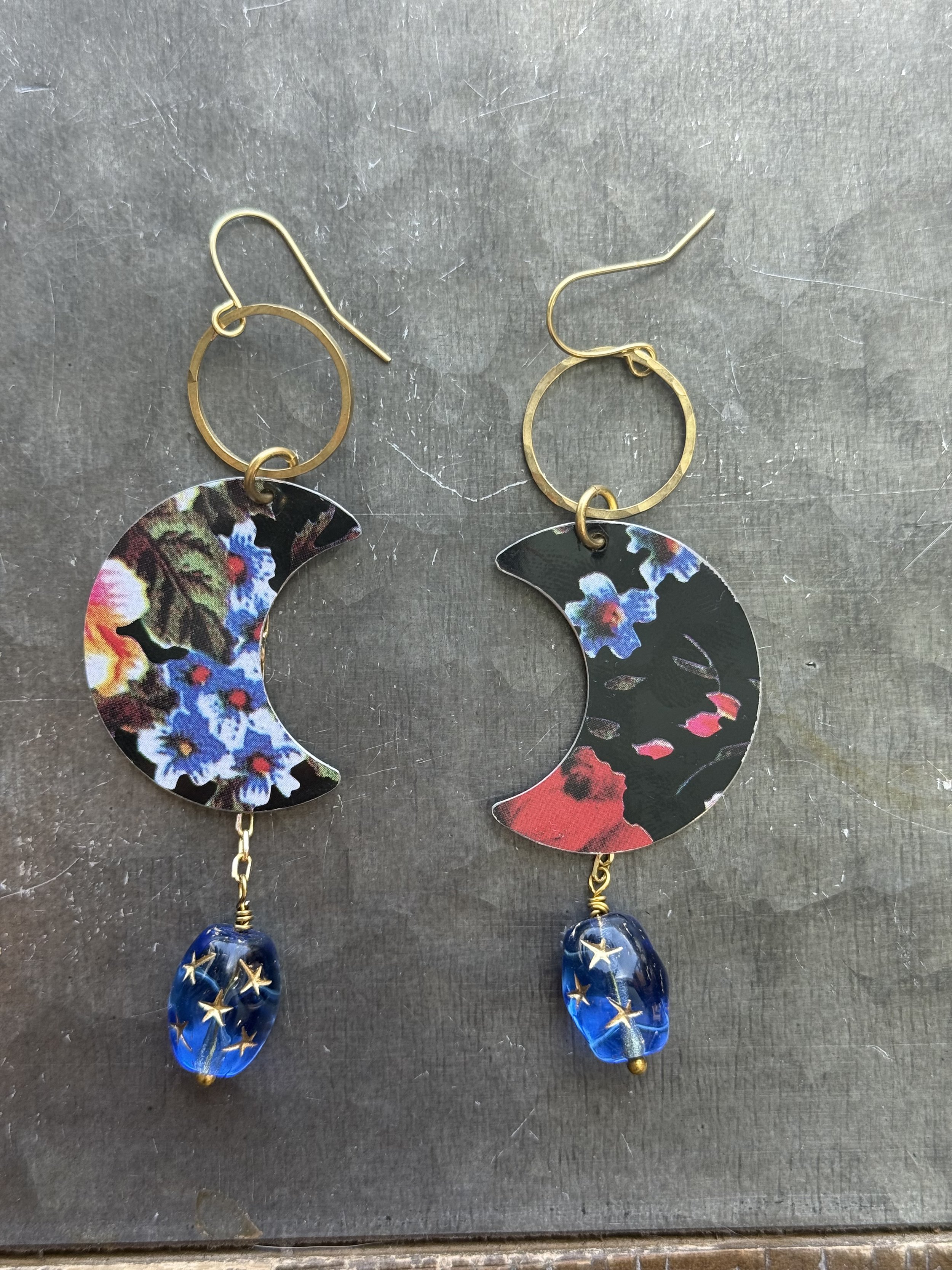 Wanderlust Luna Tin Earrings 1